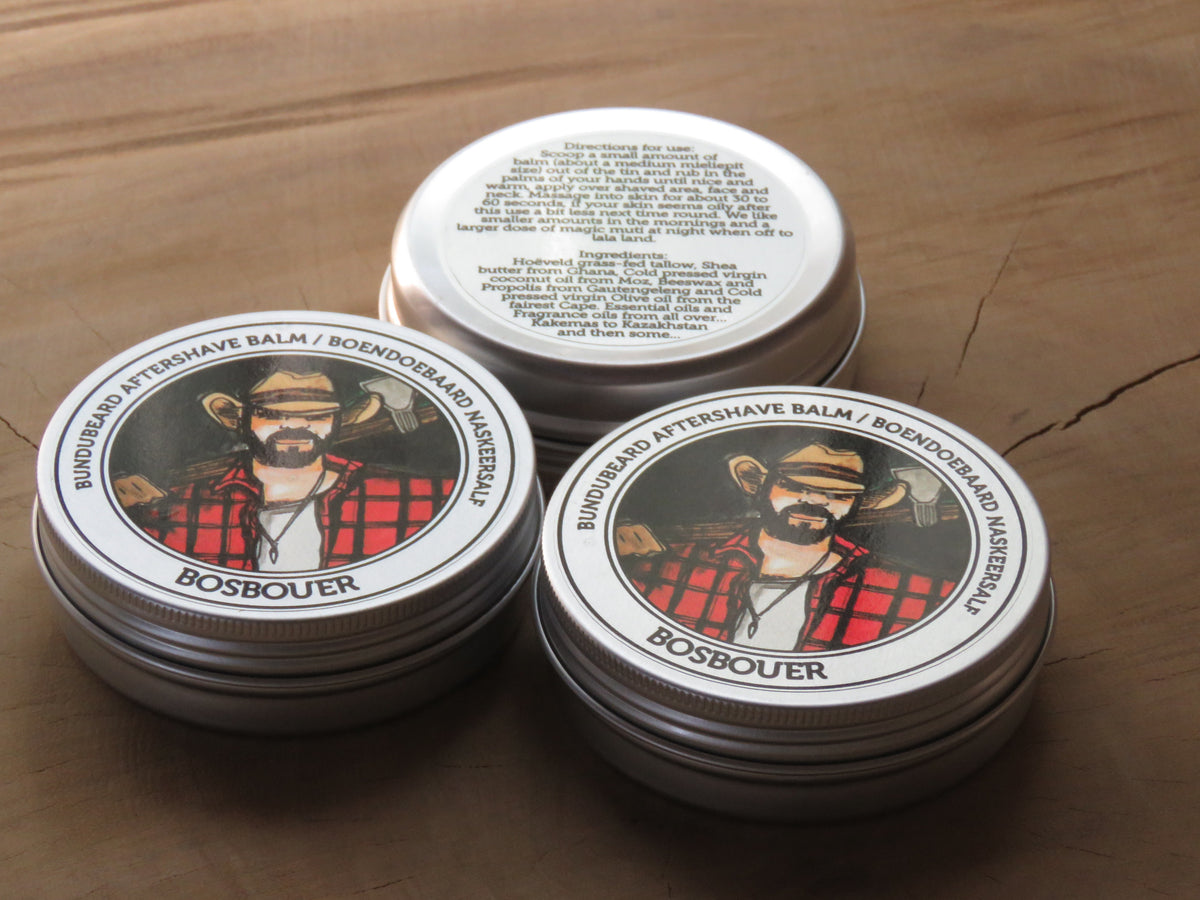 'My Bliksem' aftershave balm 'Bosbouer' – Bundubeard