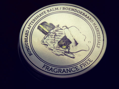 Fragrance free aftershave balm