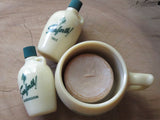 Seaforth shave mug, shaving soap and bottle set.