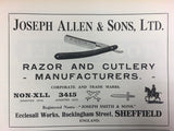 Joseph Allen & sons Non-XXL razor (VR48)